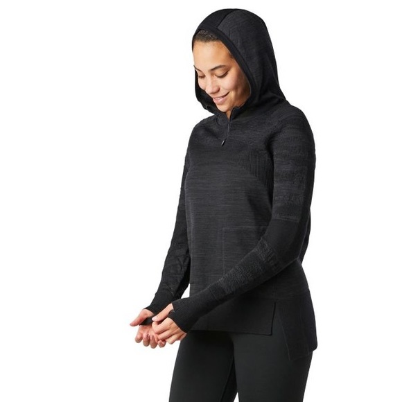 Smartwool intraknit merino sport fleece pullover size small black - Picture 12 of 14